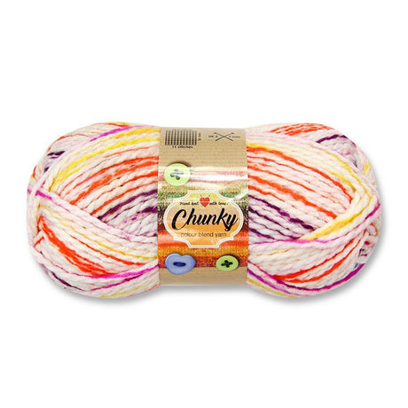 Chunky Colour Blend Yarn Orange 272954-ORANGE