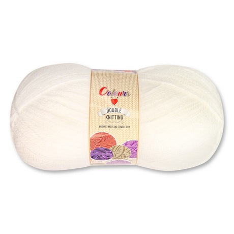Double Knit Standard Yarn 1 X 150G White 322478-WHITE