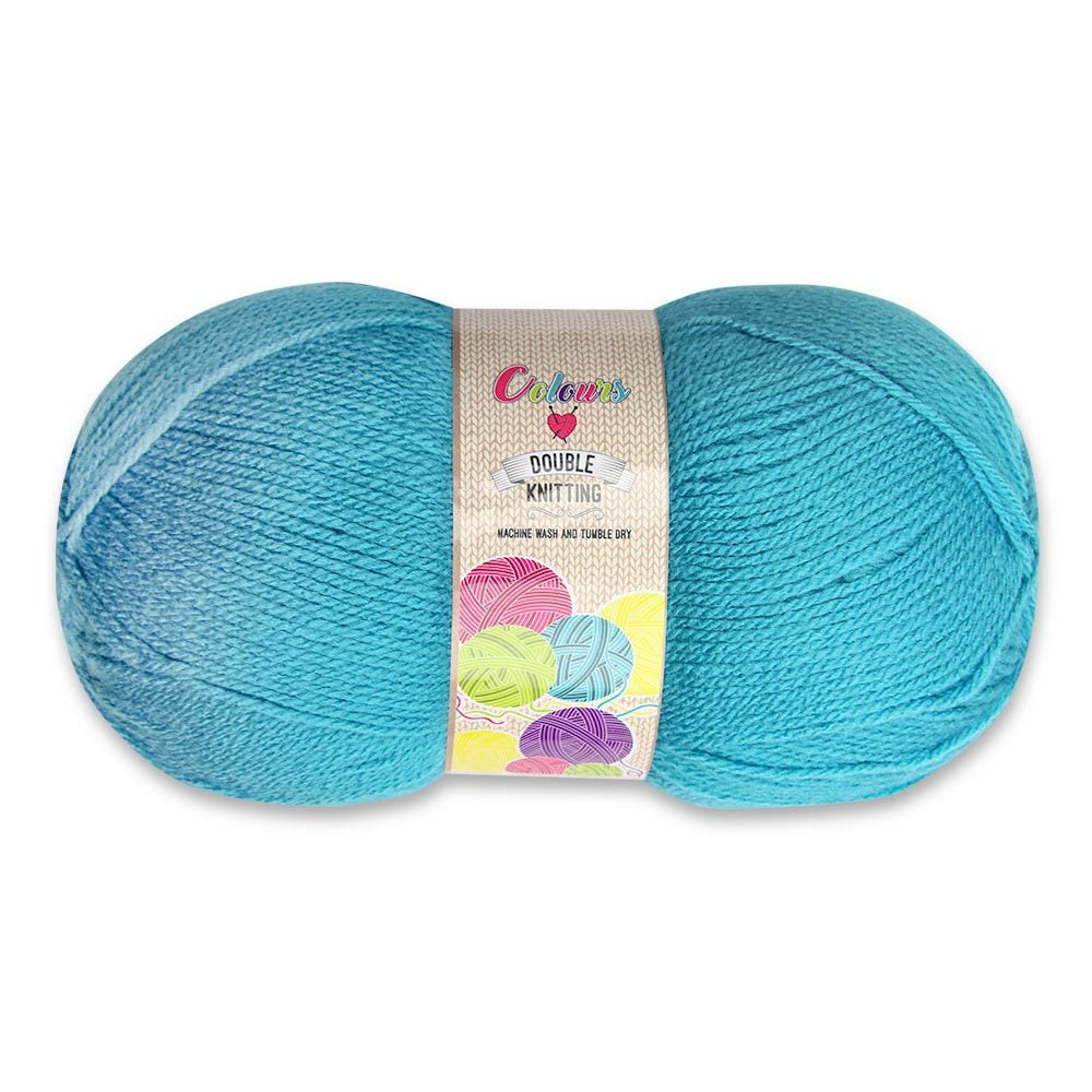 Double Knit Yarn 1X150G - Aqua  322479-teal