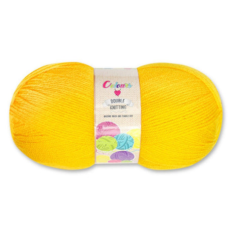 Double Knit Yarn 1X150G - Yellow 322479-yellow