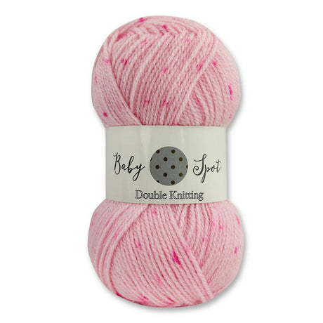 Baby Spot Double Knitting Yarn Pink 1X50G 325009-PINK