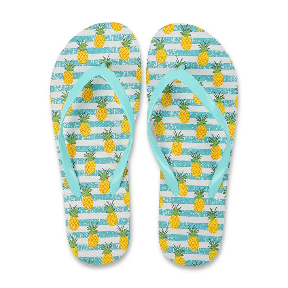 Ladies Flip Flops Pineapples 330338-PINEAPPLES
