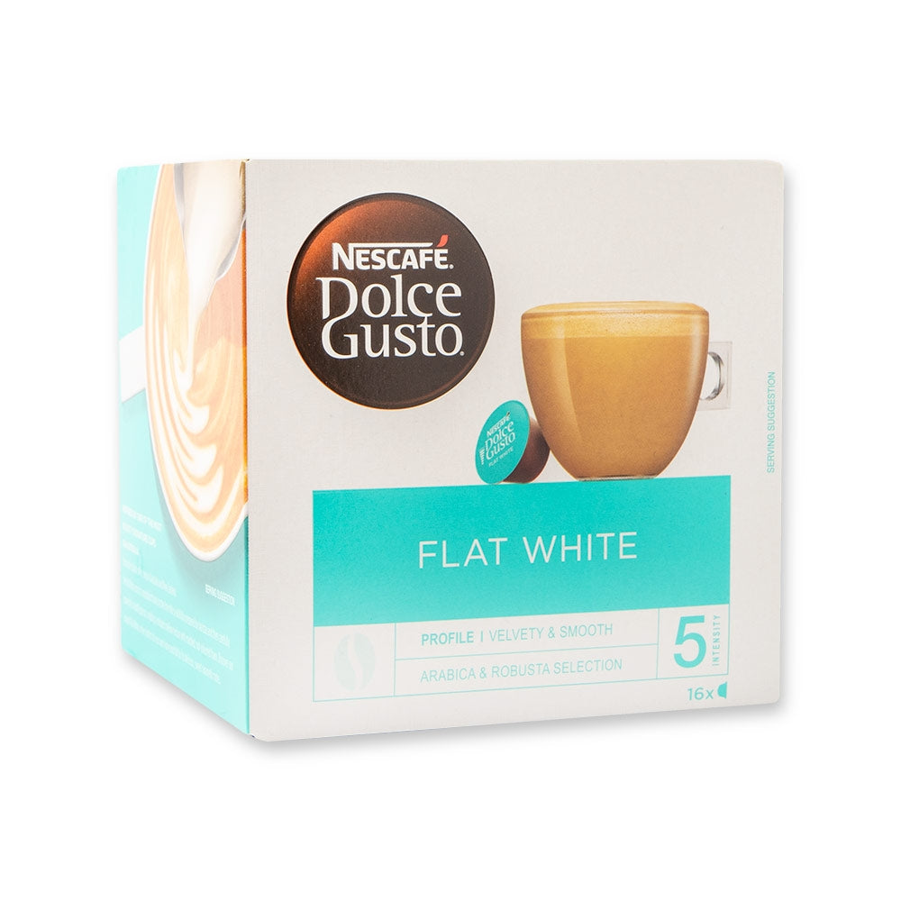 Nescafe Dolce Gusto Flat White Pods 16 Pack | Poundstretcher