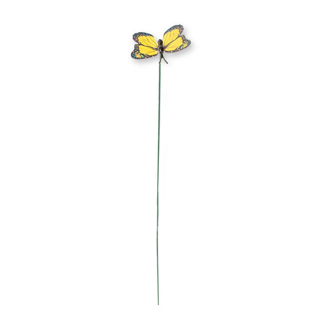 Yellow Butterfly Stick 335139-YELLOW