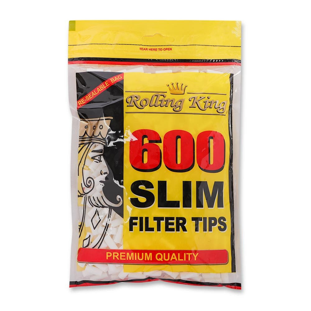 Rolling King 600 Slim Filter Tips 260963-newest