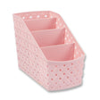 Small Multi Compartment Organiser Pink 329873-PINK