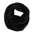 Ladies Black Faux Fur Snood  340013