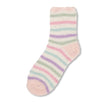 Ladies Pastel Stripes Snuggle Socks  332665-PASTEL STRIPES 