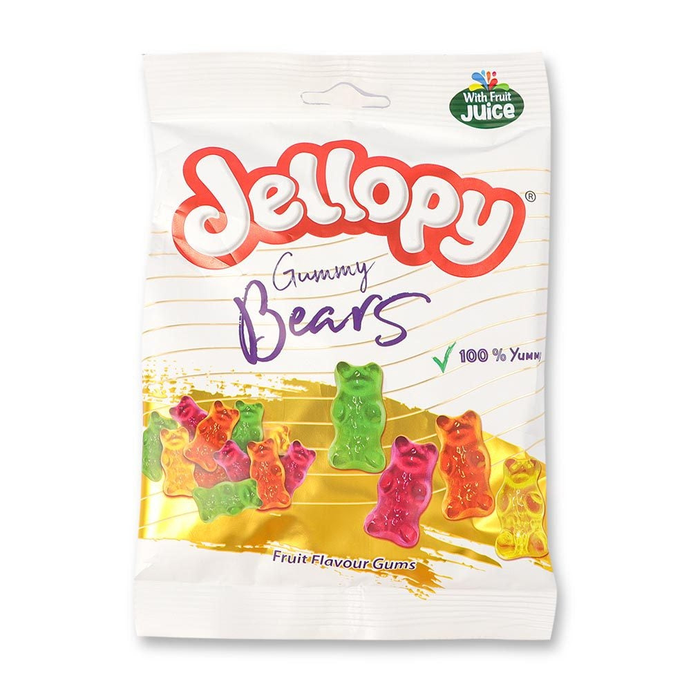 Jellopy Gummy Bears 160G 330433