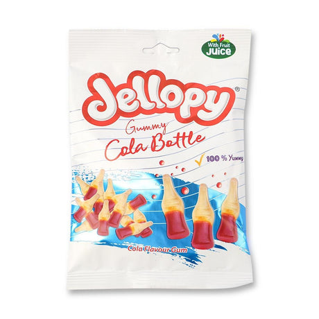 Jellopy Gummy Cola Bottle 160G 330435