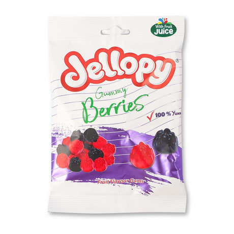 Jellopy Gummy Berries 160G 330439