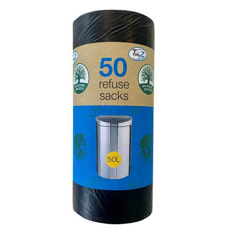 50 Refuse Sacks 50L 277964