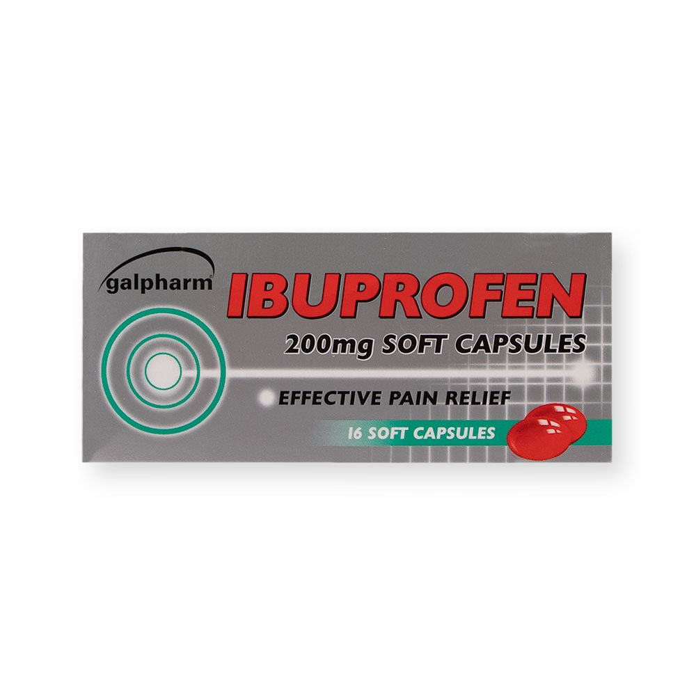 Ibuprofen 16 Soft Capsules  299904-NEW