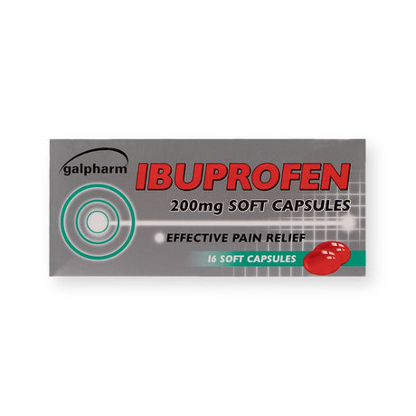 Ibuprofen 16 Soft Capsules  299904-NEW