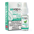 88Vape E-Liquid 6Mg Menthol Chill 10Ml 305716