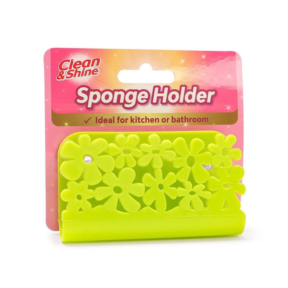Clean & Shine Sponge Holder - Lime 314718-LIME