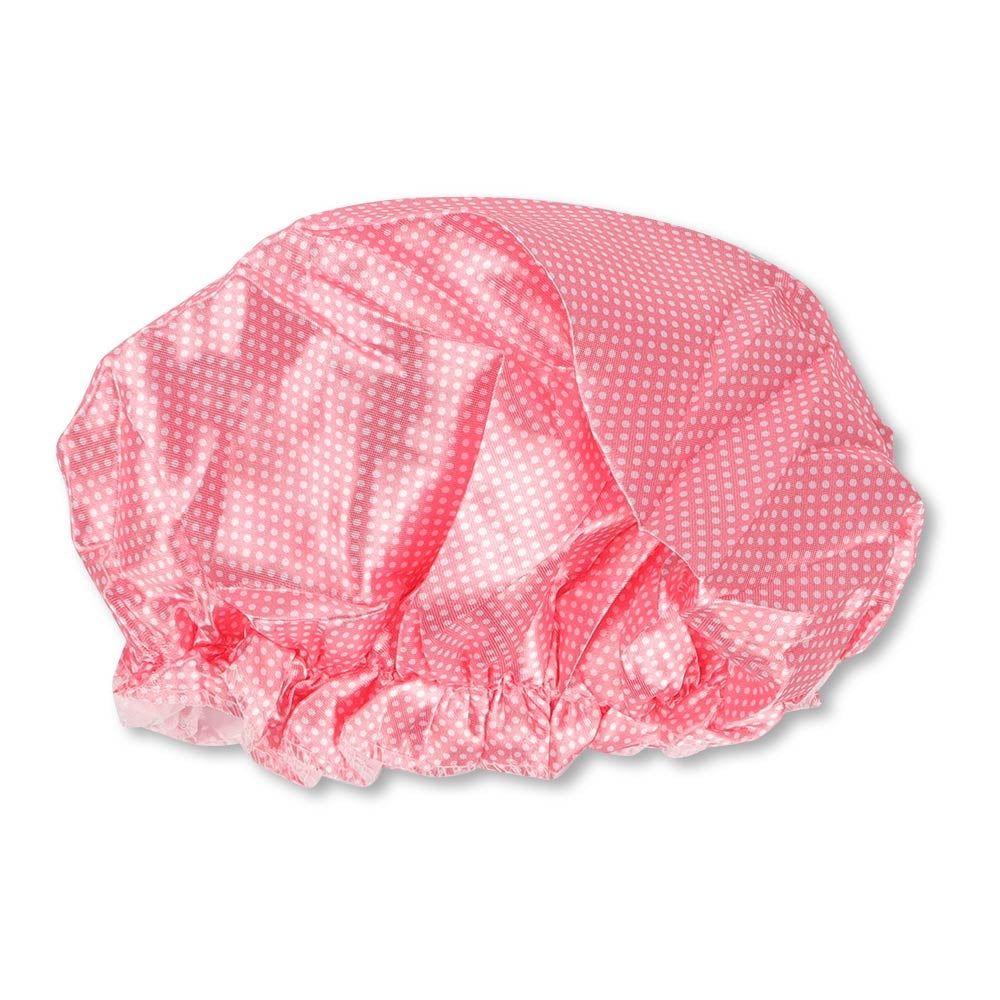 Pink Satin Shower Cap 315082-PINK