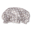 Silver Satin Shower Cap 315082-SILVER 