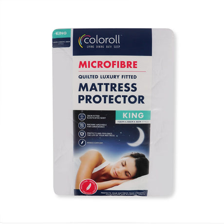 Microfibre Mattress Protector - King  315434