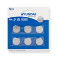 Hyundai Lithium Coin Cell 6Pcs 315677