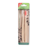 Bamboo Toothbrush 2 Pack - Red & White 324972