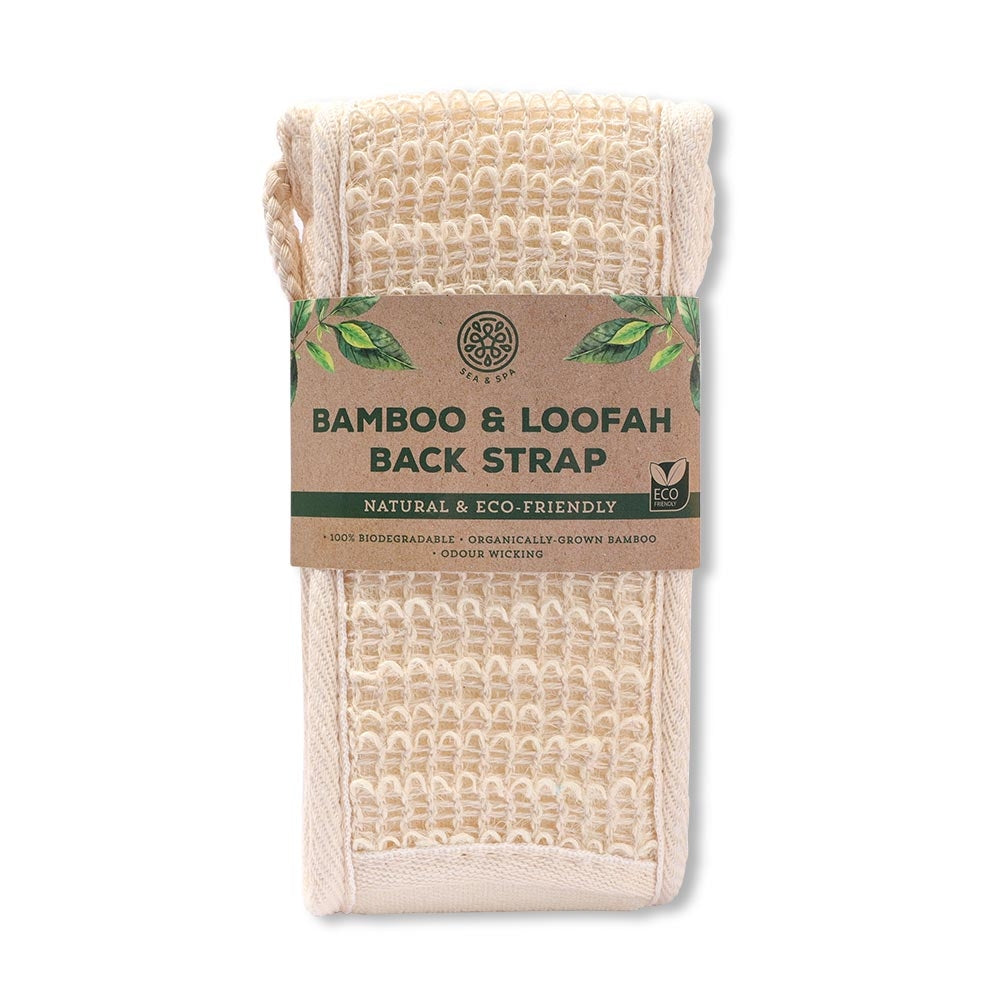 Bamboo & Loofah Back Strap 325720