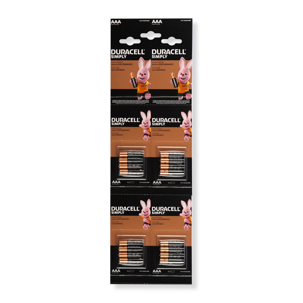 Duracell Aaa Batteries 4 Pack 326071
