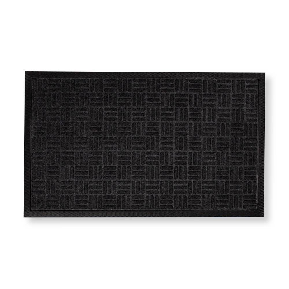 Black Classic Door Mat 45 X 75.5Cm  331920