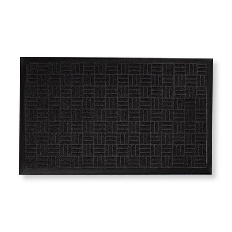 Black Classic Door Mat 45 X 75.5Cm  331920