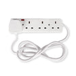 4-Way Surge Protected Extension Lead 2M  332657