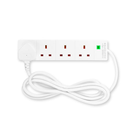 4-Way Surge Protected Extension Lead 2M  332658