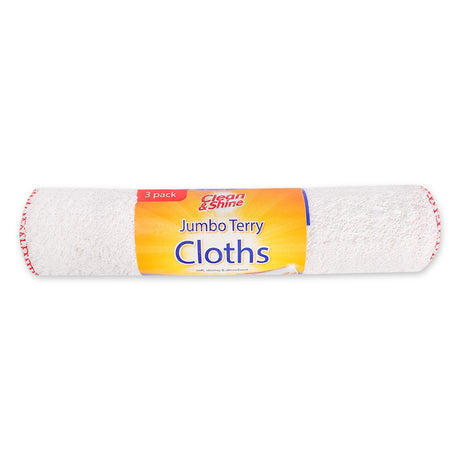Jumbo Terry Cloths 3 Pack  315089
