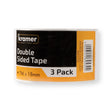 Double Sided Tape 3Pk | Poundstretcher  285428