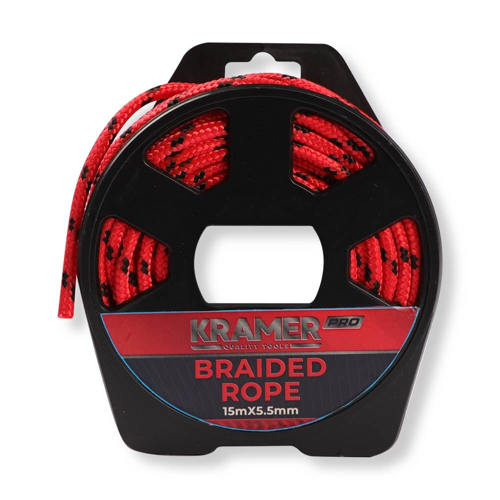 Braided Rope 15M X 5.5Mm  331342