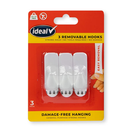 Removable Hooks 3 Pack  332044