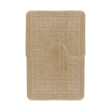 Greek Key Bathmat & Pedestal Set