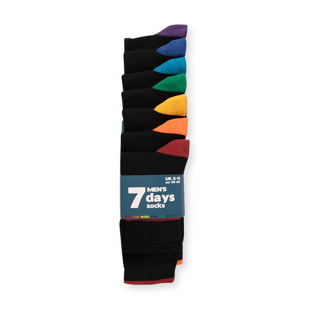 Men'S Day Of The Week Socks 7 Pack – Poundstretcher