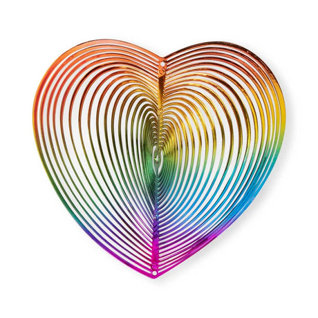 3D Rainbow Sun Catcher - Love Heart 335137-HEART