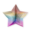 3D Rainbow Sun Catcher - Star 335137-STAR