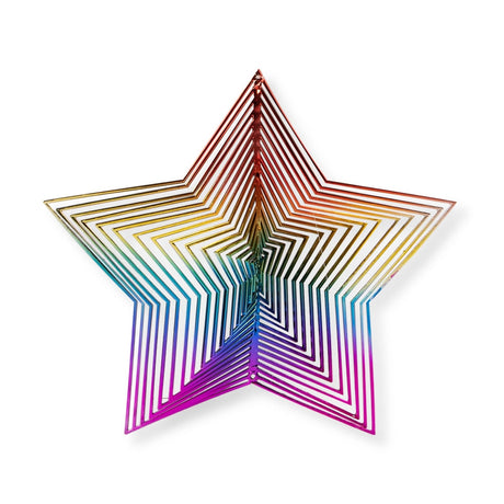 3D Rainbow Sun Catcher - Star 335137-STAR