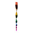 Twirl rainbow sun catcher on white background