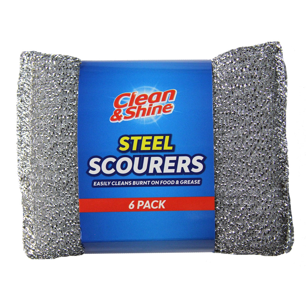 Steel Scourer 6 Pack 206809