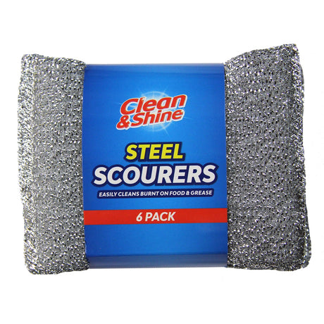 Steel Scourer 6 Pack 206809