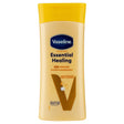 Vaseline essential healing body lotion on white background