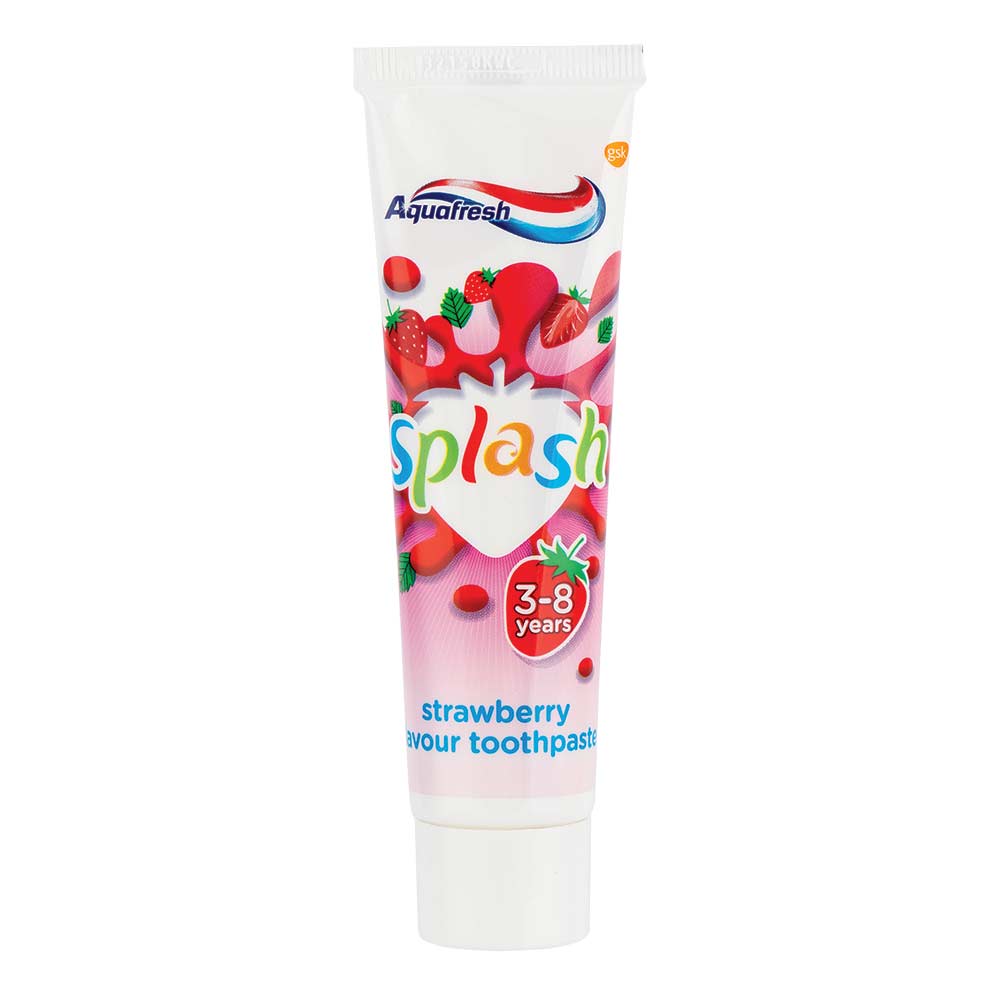 Aquafresh Splash Kids Toothpaste Strawberry 75ml