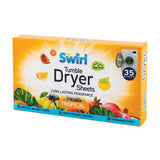 Swirl Tumble Dry Sheets Tropical 35 Pack