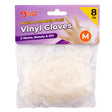 Latex & Powder Free Vinyl Gloves 8 Pack 237908
