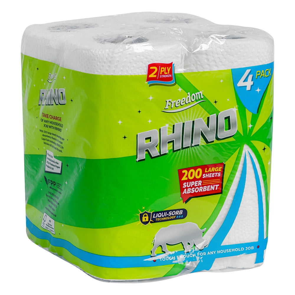 4 Pack 2 Ply Kitchen Rolls 247571