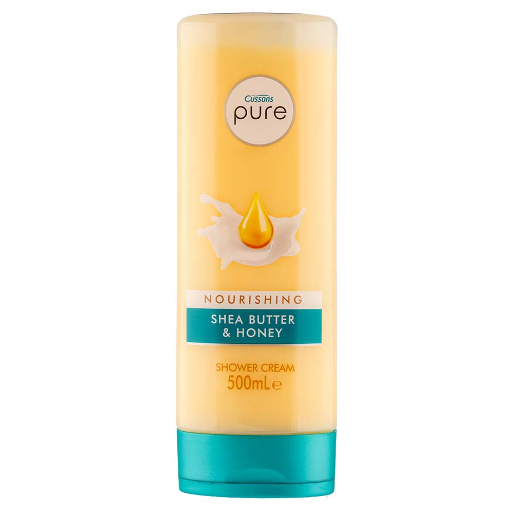 Cussons Pure Shea Butter & Honey Shower Cream 500ml