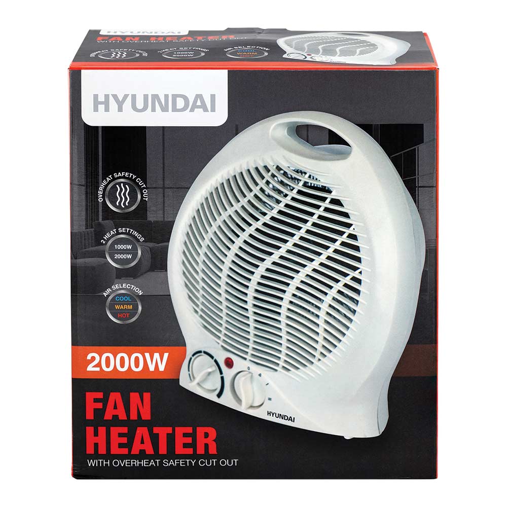 Hyundai Upright Fan Heater 2000w